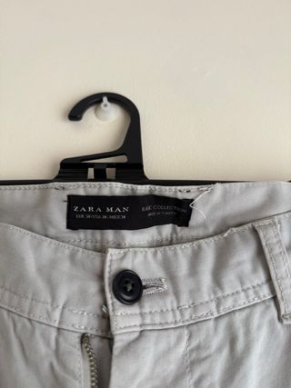 Pantalones Zara Hombre Beige