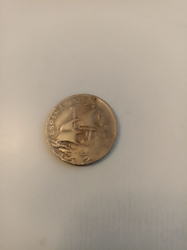 Moneda 25 céntimos Alfonso XIII 1925