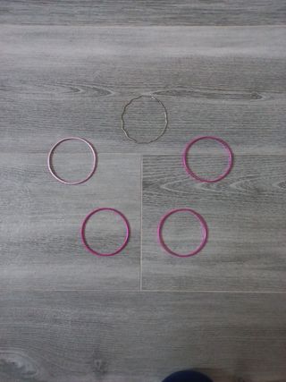 Pulseras aro 