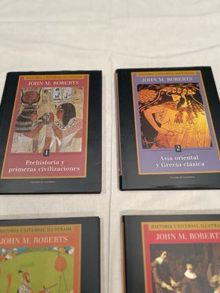 Lote de 11 libros de historia – John M. Roberts