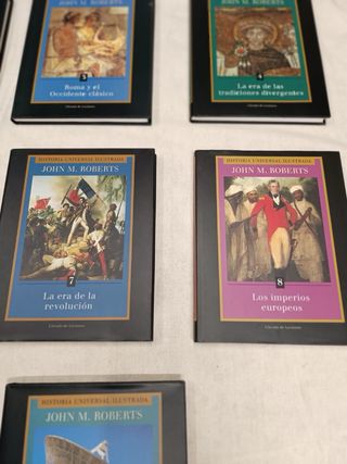 Lote de 11 libros de historia – John M. Roberts