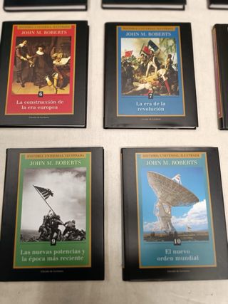 Lote de 11 libros de historia – John M. Roberts