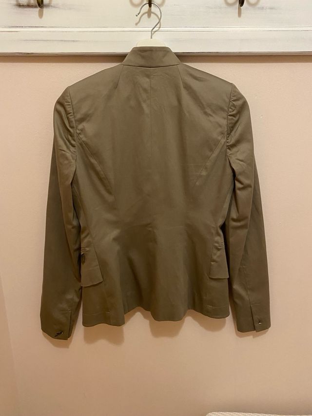 Giacca elegante verde oliva