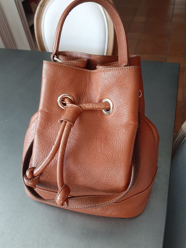 Bolso bandolera marrón