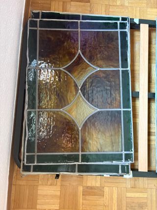 Vidriera artesanal emplomadas