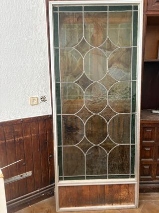 Vidriera artesanal emplomadas