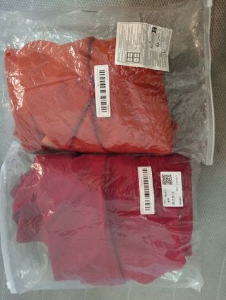 Vestidos fiesta talla S - Naranja y Rojo