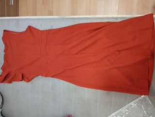 Vestidos fiesta talla S - Naranja y Rojo