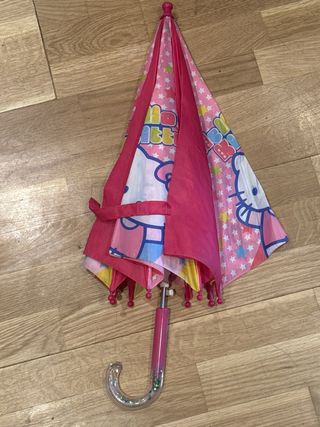 Paraguas Hello Kitty infantil