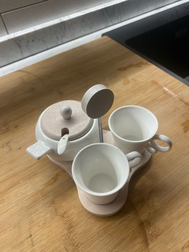 Set da Caffè 2 Tazzine + Zuccheriera