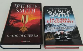 2 Libri Romanzi di Wilbur Smith Avventurosi Nuovi