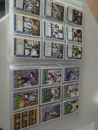 Lote de cromos del Málaga 340 diferentes 
