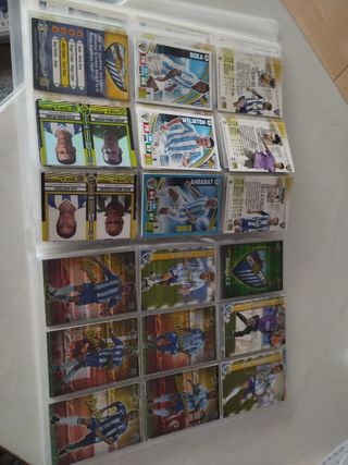 Lote de cromos del Málaga 340 diferentes 