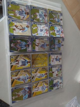 Lote de cromos del Málaga 340 diferentes 