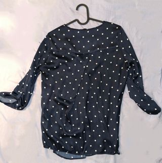 Blusas de tela brillante 