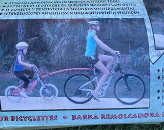 Barra Remolque Infantil para Bicicletas