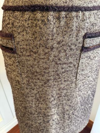 Falda Carolina Herrera marrón