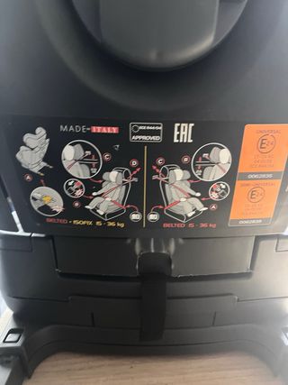 Sillita coche  isofix