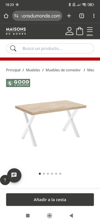 Mesa comedor Maison du Monde