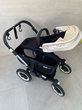 Bugaboo Donkey gemelar beige