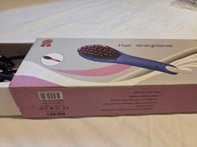 Cepillo alisador Fast Hair Straigh - Rojo