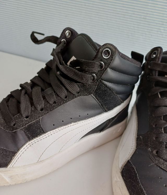 Zapatillas Puma altas negras