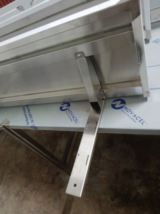 Estantería acero inoxidable 1.8m