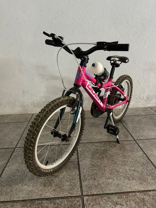 Bicicleta niña 18" aluminio