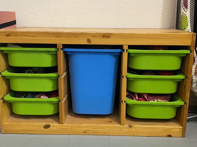 Mueble Organizador OrganizaciÃ³n Juguetes Ikea Mueble Almacenaje