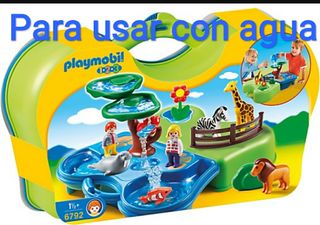 Maletín Playmobil 123 Zoo Acuario