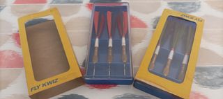 Dardos Fly Kwiz: 6 dardos vintage