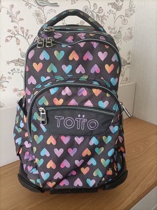 Mochila escolar Totto con ruedas