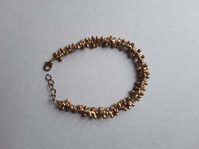 Bracciale ottone dorato