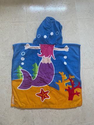 2 toallas poncho niñ@s