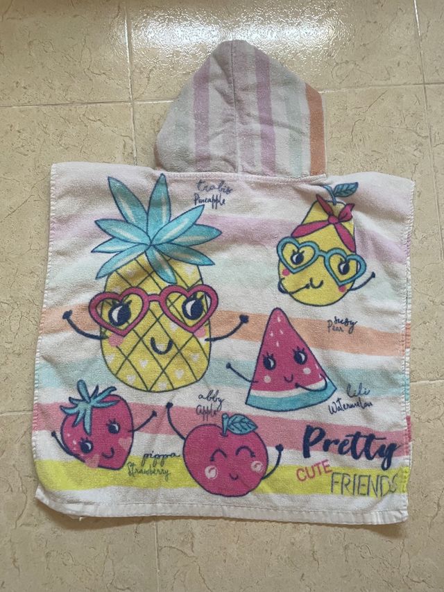 2 toallas poncho niñ@s