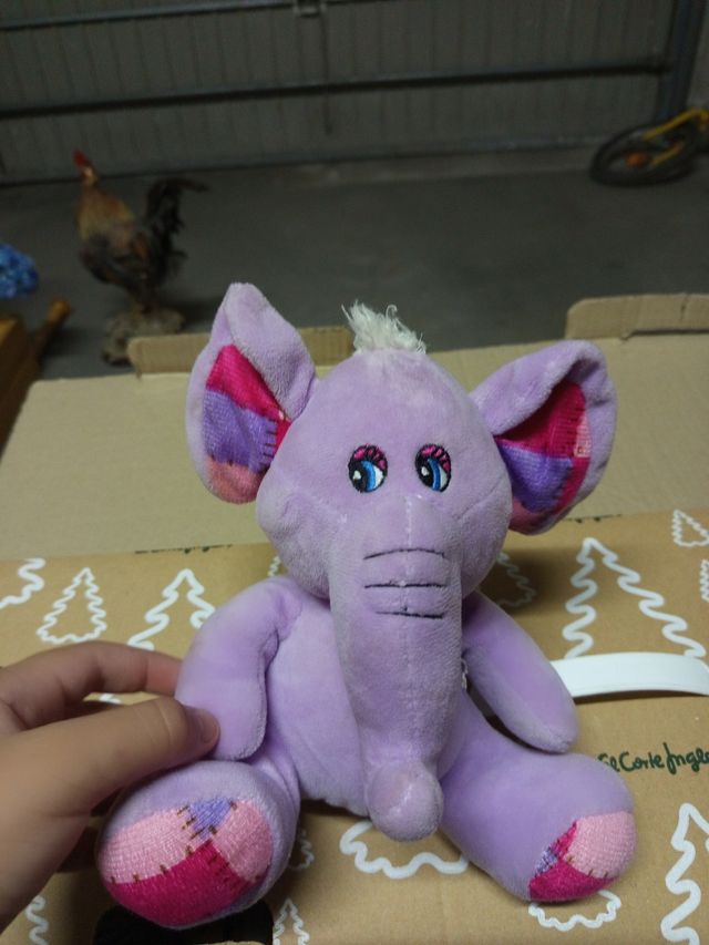 Peluche Elefante morado