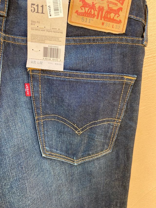 Jeans Levi's 511 Slim Fit- W31 L32