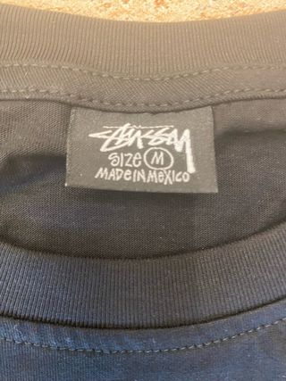 Camiseta Stüssy negra M