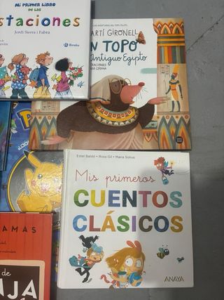 PACK LIBROS INFANTILES NIÑOS NIÑAS