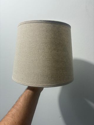 Tulipa lámpara Zara Home beige