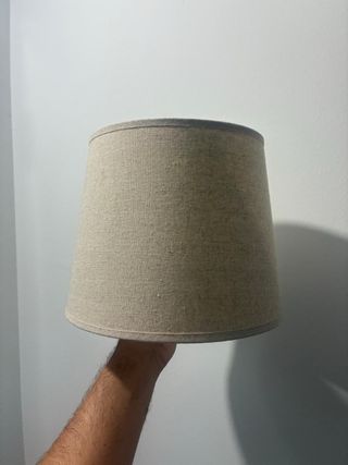 Tulipa lámpara Zara Home beige