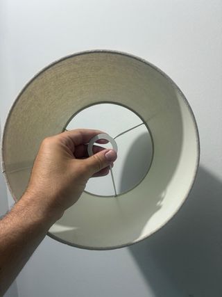 Tulipa lámpara Zara Home beige
