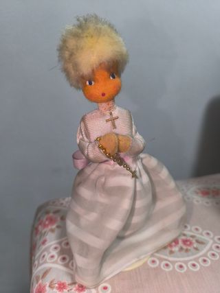 Muñeca comunión vintage 20 cm aprox