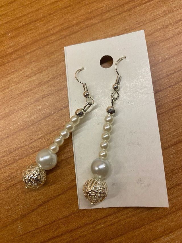 Orecchini perle & argento