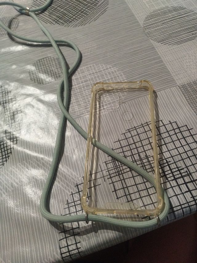 Funda móvil con cordón - Verde agua REDMI 9C