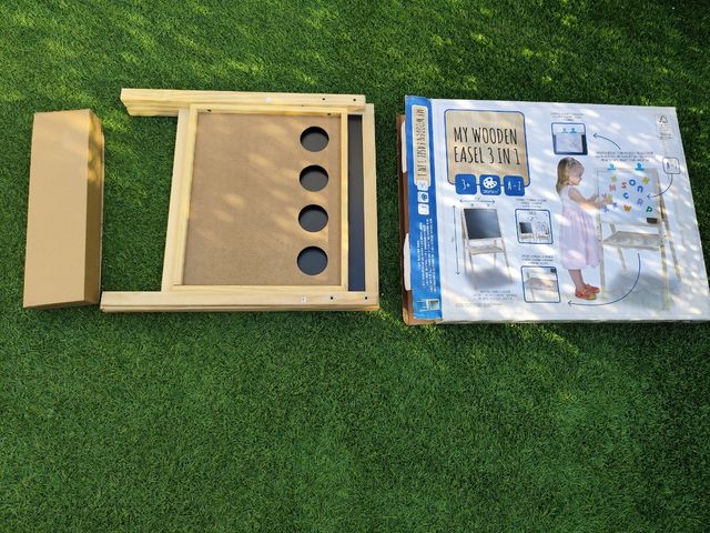 Caballete Pizarra 3 en 1 Infantil