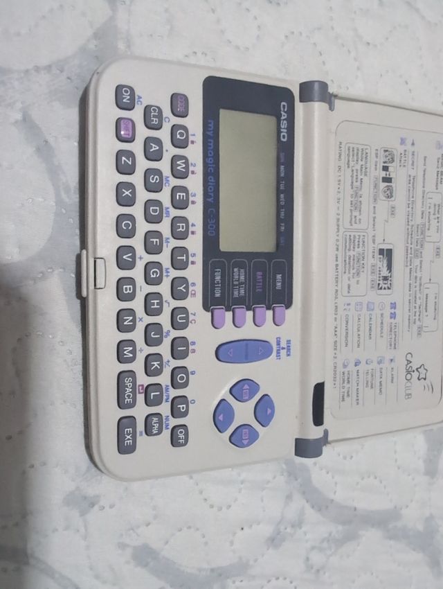 Diario mágico Casio - Repuesto