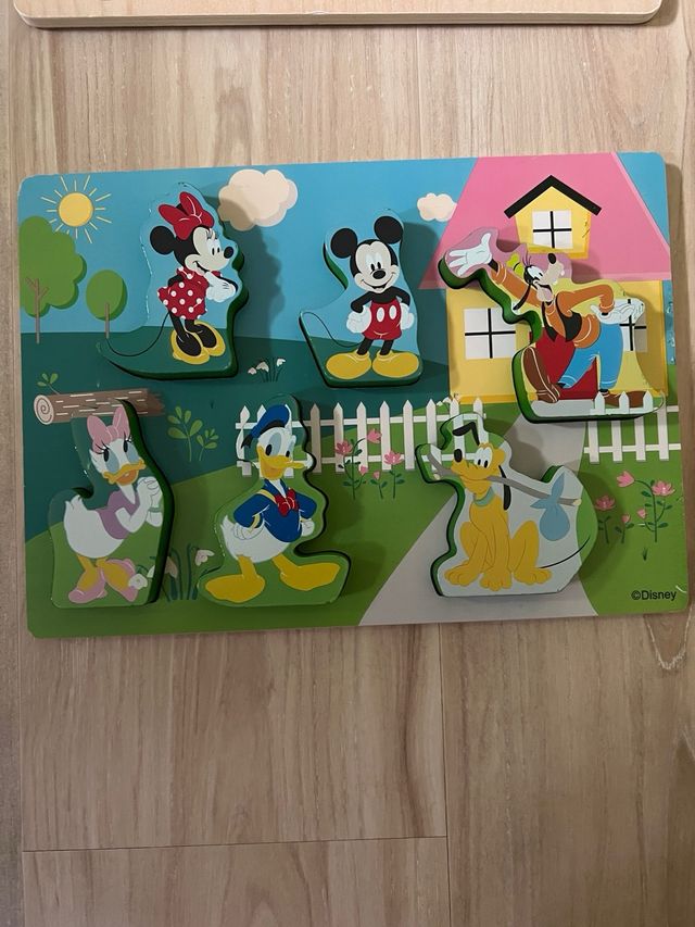 Puzzles infantiles de madera