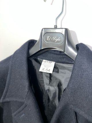 Chaquetón marino: abrigo azul