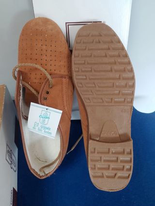 Zapatos Cano's Marrón Piel Talla 43